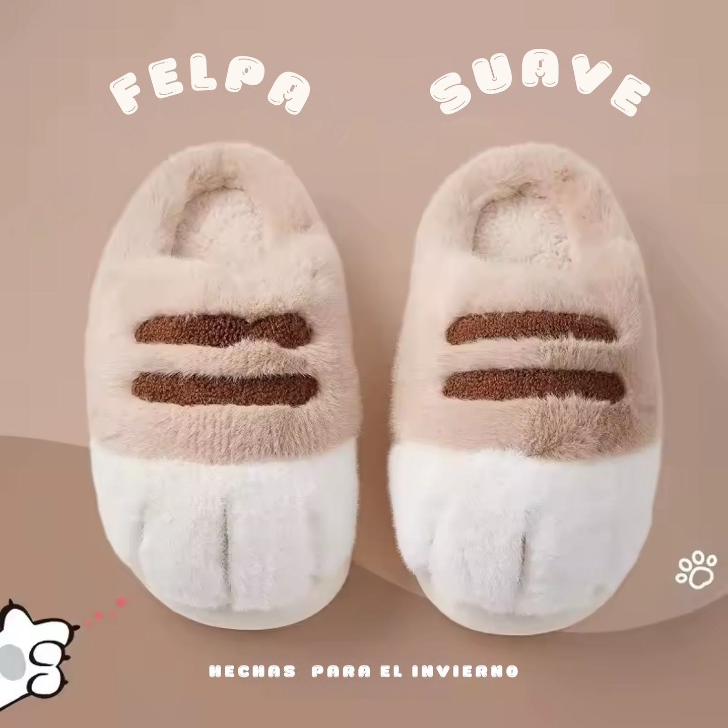 Pantunflas - Pata de Gato
