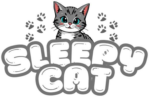 The sleepy cat